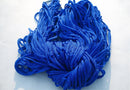 2 PCS Hanging Nylon Mesh Rope Hammock Sleeping Hanging Bed for Hiking / Camping / Outdoor Travel / Sports / Beach / Yard(Dark Blue)