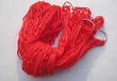 2 PCS Hanging Nylon Mesh Rope Hammock Sleeping Hanging Bed for Hiking / Camping / Outdoor Travel / Sports / Beach / Yard(Red)