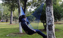 2 Pack Outdoor Color Mesh Hammock (Colour: Green )