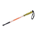 135cm Adjustable Portable Height Outdoor Aluminum Trekking Poles(Orange)
