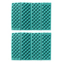 2 PCS Portable Folding Mobile Cellular Massage Cushion Outdoors Damp Proof Picnic Seat Mats EVA Pad(Green)