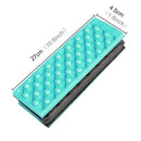 2 PCS Portable Folding Mobile Cellular Massage Cushion Outdoors Damp Proof Picnic Seat Mats EVA Pad(Green)
