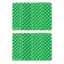 2 PCS Portable Folding Mobile Cellular Massage Cushion Outdoors Damp Proof Picnic Seat Mats EVA Pad(Light Green)