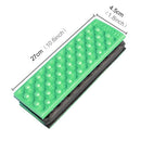 2 PCS Portable Folding Mobile Cellular Massage Cushion Outdoors Damp Proof Picnic Seat Mats EVA Pad(Light Green)