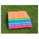2 PCS Portable Folding Mobile Cellular Massage Cushion Outdoors Damp Proof Picnic Seat Mats EVA Pad(Purple)