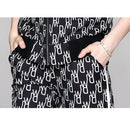 Ladies Slim Breathable Printing Suit (M)