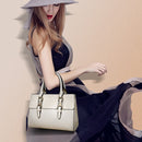 5 in 1 Diamond Texture PU Shoulder Bag Printed Flower Ladies Handbag Messenger Bag (Gold)