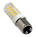 10 PCS YWXLight BA15D 5W 2835SMD 51LEDs Ceramics Light LED Corn Light, AC 220-240V (Warm White)