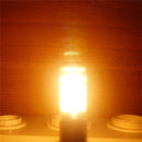 10 PCS YWXLight BA15D 5W 2835SMD 51LEDs Ceramics Light LED Corn Light, AC 220-240V (Warm White)