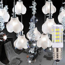 10 PCS YWXLight E14 5W 2835SMD 51LEDs Ceramics Light LED Corn Light, AC 220-240V (Cool White)