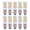 10 PCS YWXLight E14 5W 2835SMD 51LEDs Ceramics Light LED Corn Light, AC 220-240V (Warm White)
