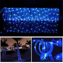 YWXLight 5W 100 LEDs IP55 Waterproof Solar String Light Outdoor Garden Christmas Party Decorative Lamp (Blue Light)