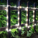 YWXLight 5W 100 LEDs IP55 Waterproof Solar String Light Outdoor Garden Christmas Party Decorative Lamp (Cool White)
