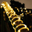 YWXLight 5W 100 LEDs IP55 Waterproof Solar String Light Outdoor Garden Christmas Party Decorative Lamp (Warm White)