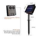 YWXLight 5W 100 LEDs IP55 Waterproof Solar String Light Outdoor Garden Christmas Party Decorative Lamp (Warm White)