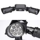 YWXLight 14LEDs Adjustable Solar Spotlight Wall Light PIR Motion Sensor Lamp Path Garden Yard Outdoor Waterproof Light