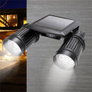 YWXLight 14LEDs Adjustable Solar Spotlight Wall Light PIR Motion Sensor Lamp Path Garden Yard Outdoor Waterproof Light
