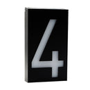 YWXLight 0.36W Solar Powered Wall Mount 6 LEDs Lighting Doorplate Lamp House Number Porch Lights with Solar Pannel(4)