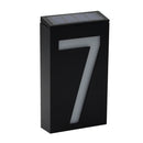 YWXLight 0.36W Solar Powered Wall Mount 6 LEDs Lighting Doorplate Lamp House Number Porch Lights with Solar Pannel(7)