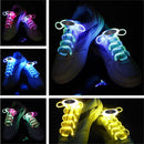 YWXLight 1 Pair 2W 80cm Glow Shoelaces LED Sport Shoe Laces Glow Stick Flashing Neon Luminous (Blue Light)