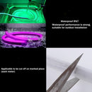 YWXLight 5m 300 LEDs 5050 SMD LED Strip Neon Lights IP67 Waterproof RGB Lighting Flexible LED Soft Light, AC 220V