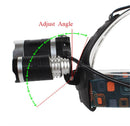 YWXLight T6 6000 - 6500K LED Headlight USB Rechargeable Head Light 4 Modes Fishing Lamp