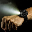 YWXLight Portable Multifunctional Super Bright USB Rechargeable Wrist Watch Torch Light LED Flashlight