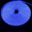 YWXLight LED Neon Flex Waterproof EU Plug 5M 600LED 5730 SMD 72 Watts White DIP Led Neon Ribbon AC 220-240V(Blue)