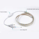 YWXLight LED Neon Flex Waterproof EU Plug 5M 600LED 5730 SMD 72 Watts White DIP Led Neon Ribbon AC 220-240V(Warm White)