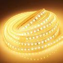 YWXLight LED Neon Flex Waterproof EU Plug 5M 600LED 5730 SMD 72 Watts White DIP Led Neon Ribbon AC 220-240V(Warm White)