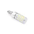 YWXLight E12 LED Bulbs, 8W LED Candelabra Bulb 70 Watt Equivalent, 700lm, Decorative Candle Base E27 Corn Non-Dimmable LED Chandelier Bulbs LED Lamp 4PCS (Cold white)