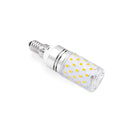 YWXLight E12 LED Bulbs, 8W LED Candelabra Bulb 70 Watt Equivalent, 700lm, Decorative Candle Base E27 Corn Non-Dimmable LED Chandelier Bulbs LED Lamp 4PCS (Warm White)