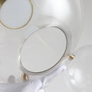 30W Creative Glass Ball Molecule Modern Lamp Personality Living Room Chandelier Soap Bubble Lamp, 14 Balls 3 Lamps, Long Plate, Size: 120 x 84cm