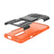 Tire Texture TPU+PC Shockproof Phone Case for OnePlus 7, with Holder (Orange)