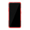 Tire Texture TPU+PC Shockproof Phone Case for OnePlus 7, with Holder (Pink)