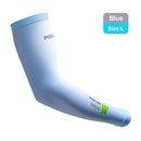 PGM Golf Ice Silk Sunscreen Sleeve for Men and Women (Color:Blue Size:L)