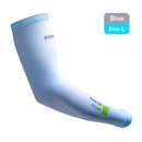 PGM Golf Ice Silk Sunscreen Sleeve for Men and Women (Color:Blue Size:XXL)