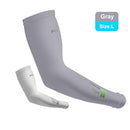 PGM Golf Ice Silk Sunscreen Sleeve for Men and Women (Color:Grey Size:L)
