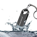 MicroDrive 32GB USB 2.0 Metal Waterproof High Speed U Disk(Grey)