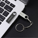 MicroDrive 64GB USB 2.0 Metal Waterproof High Speed U Disk(Black)