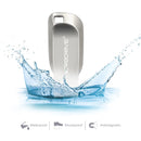 MicroDrive 16GB USB 2.0 Creative Rotate Metal U Disk (Grey)