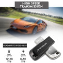 MicroDrive 32GB USB 2.0 Creative Rotate Metal U Disk (Grey)