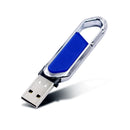 MicroDrive 32GB USB 2.0 Creative Carabiner Metal USB Flash Drives U Disk (White)