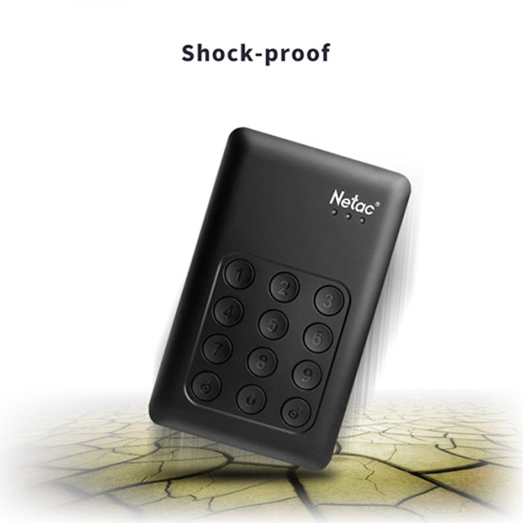 Netac K588 2TB USB 3.0 Keypad Encryption Portable Hard Disk