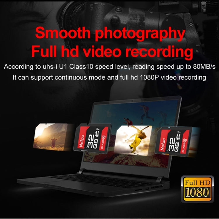 Netac P600 32GB UHS-I U1 Class10 SLR Digital Camera Memory Card SD Card
