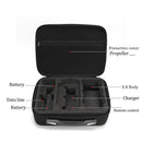 Multi-Functional Portable Travel Hard Shell Waterproof Anti-Shock Dual Shoulders Backpack Storage Case Bag for Xiaomi Fimi X8 SE Drone