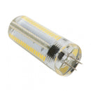 10 PCS G4 7W 152 LEDs 3014 SMD 600-700 LM Warm White Dimmable Silicone LED Corn Bulbs, AC 220V