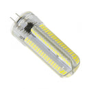10 PCS G4 7W 152 LEDs 3014 SMD 600-700 LM Cold White Dimmable Silicone LED Corn Bulbs, AC 220V