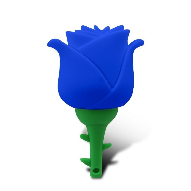 MicroDrive 8GB USB 2.0 Creative Rose U Disk (Blue)