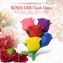 MicroDrive 8GB USB 2.0 Creative Rose U Disk (Purple)